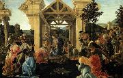 Sandro Botticelli Adoration of the Magi painting